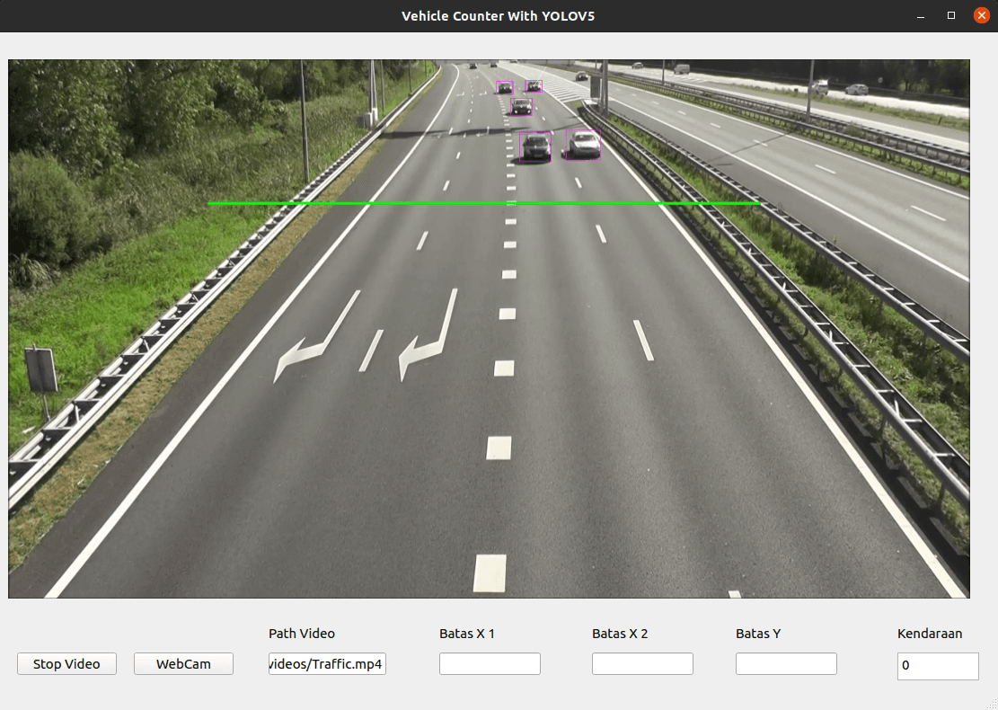 Vehicle Counting App